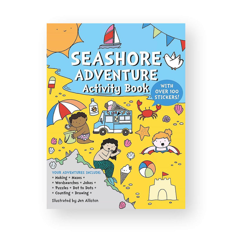 Seashore Adventure Activity Book by Jen Alliston