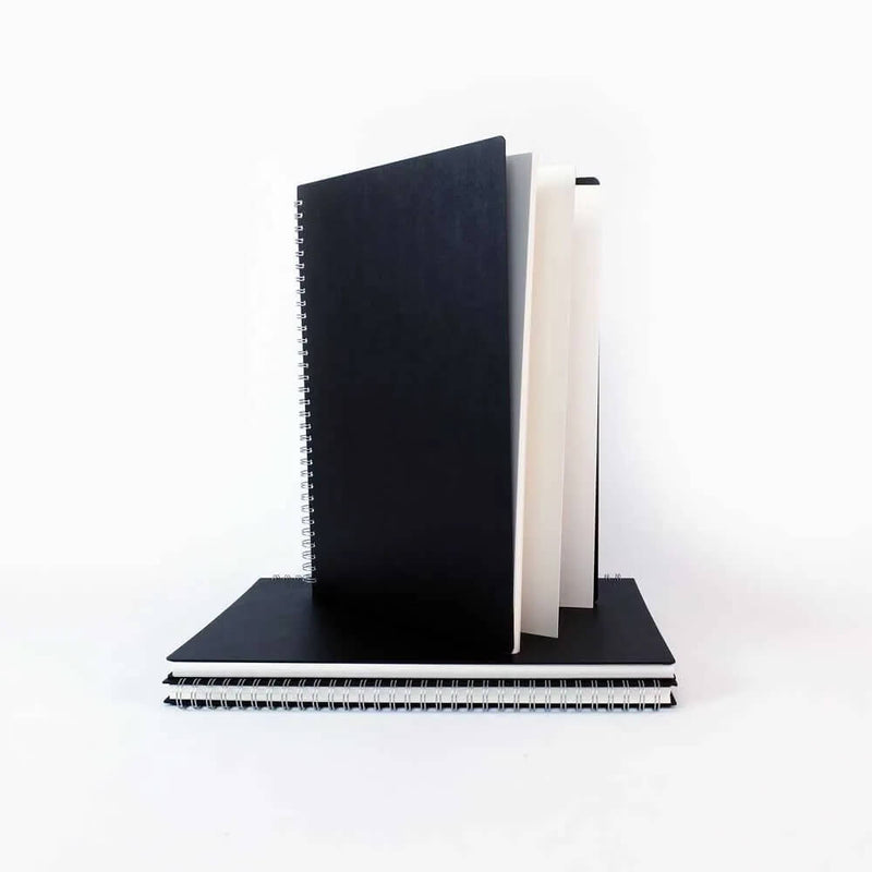 Seawhite Euro Black Poplin Hardcover Sketchbooks