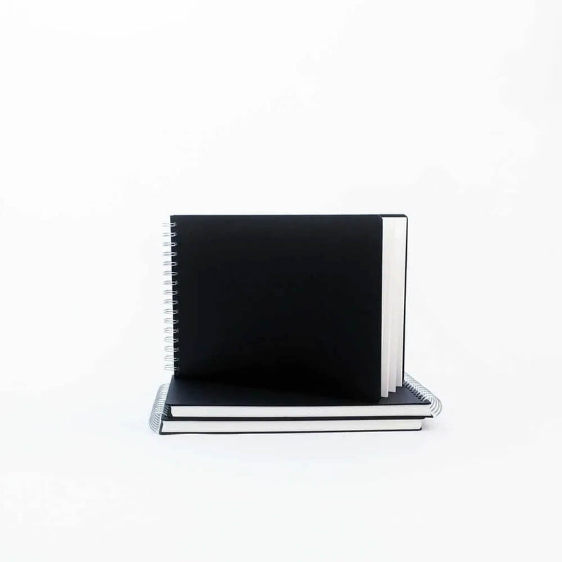 Seawhite Euro Black Poplin Hardcover Sketchbooks