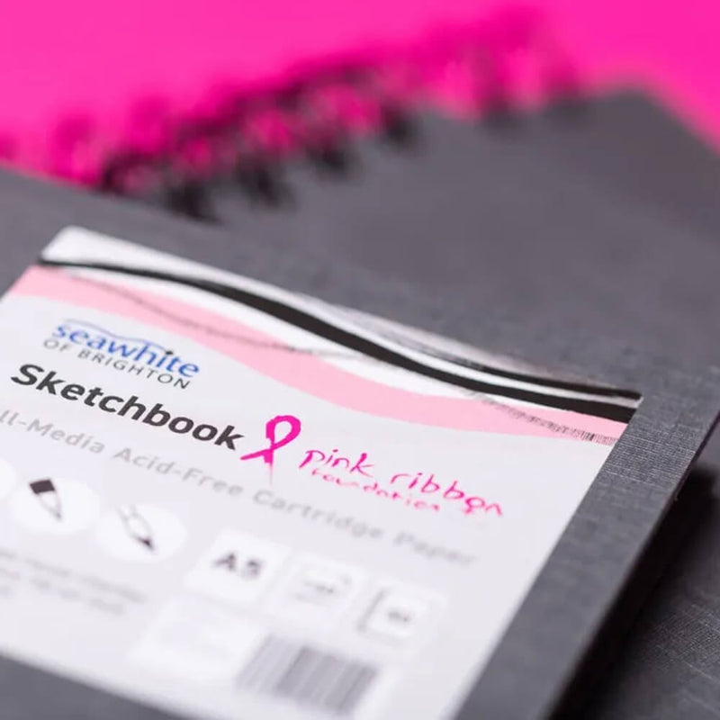 Seawhite Pink Ribbon Sketchbooks