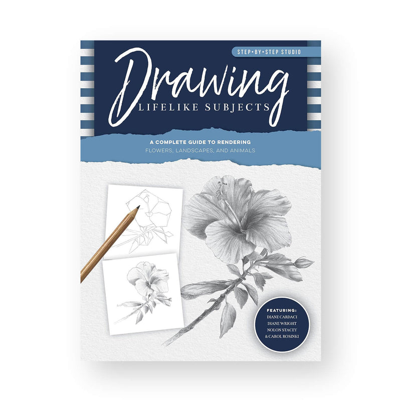 Step-by-Step Studio: Drawing Lifelike Subjects by Diane Cardaci