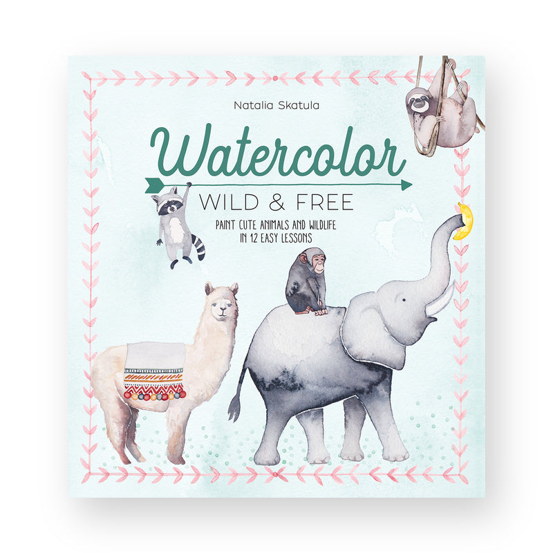 Watercolor Wild & Free by Natalia Skatula