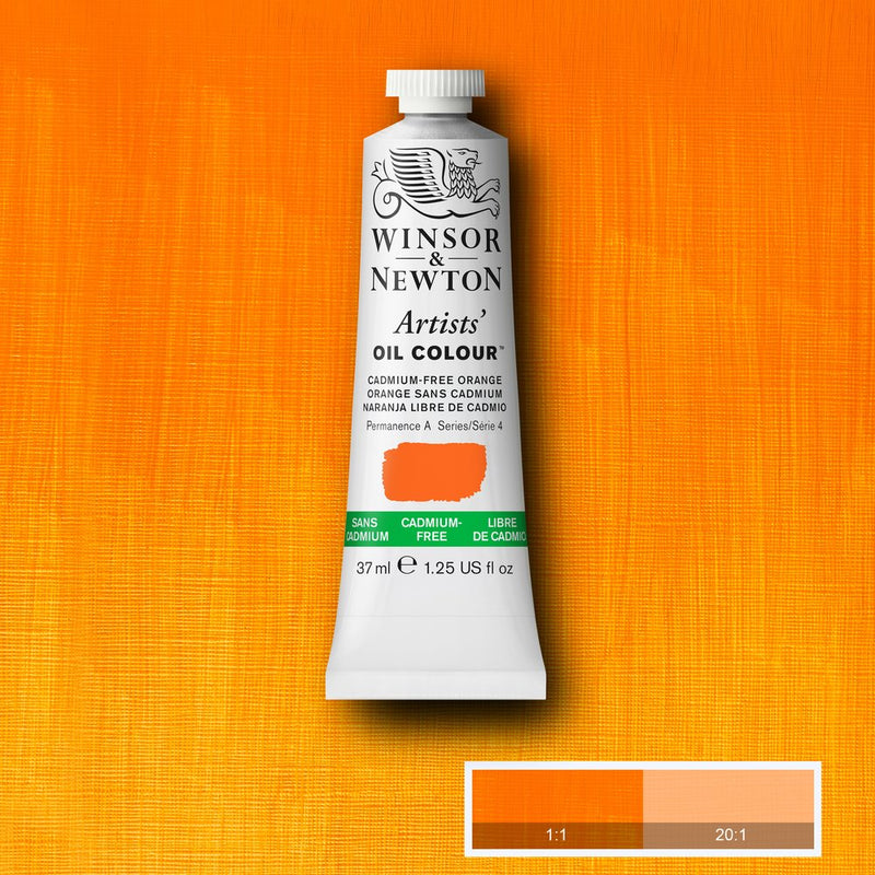 Winsor & Newton Artists Oil Colour Paint 37ml (Cadmium Free)