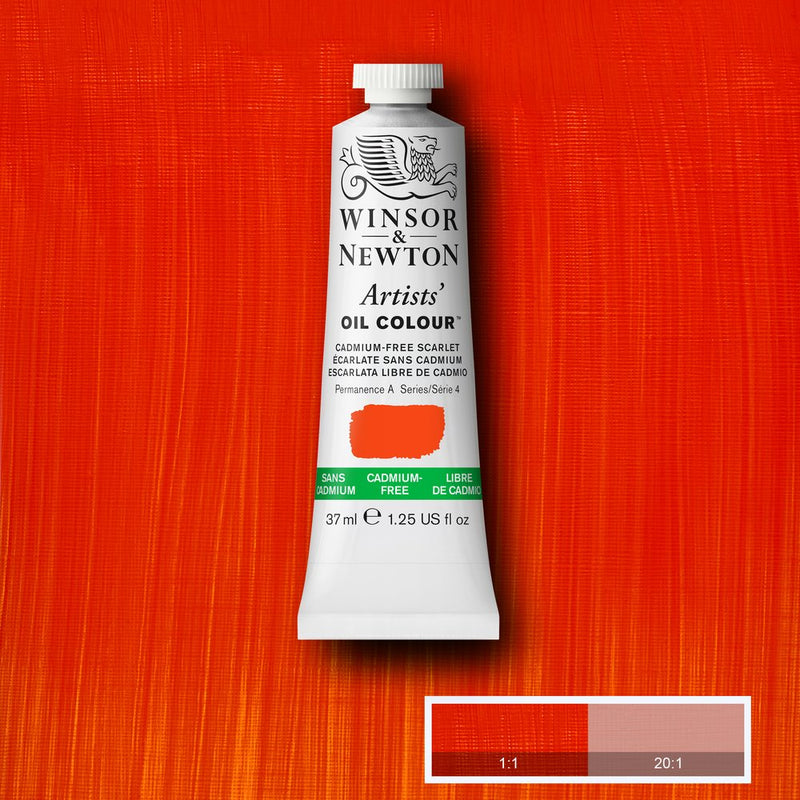 Winsor & Newton Artists Oil Colour Paint 37ml (Cadmium Free)