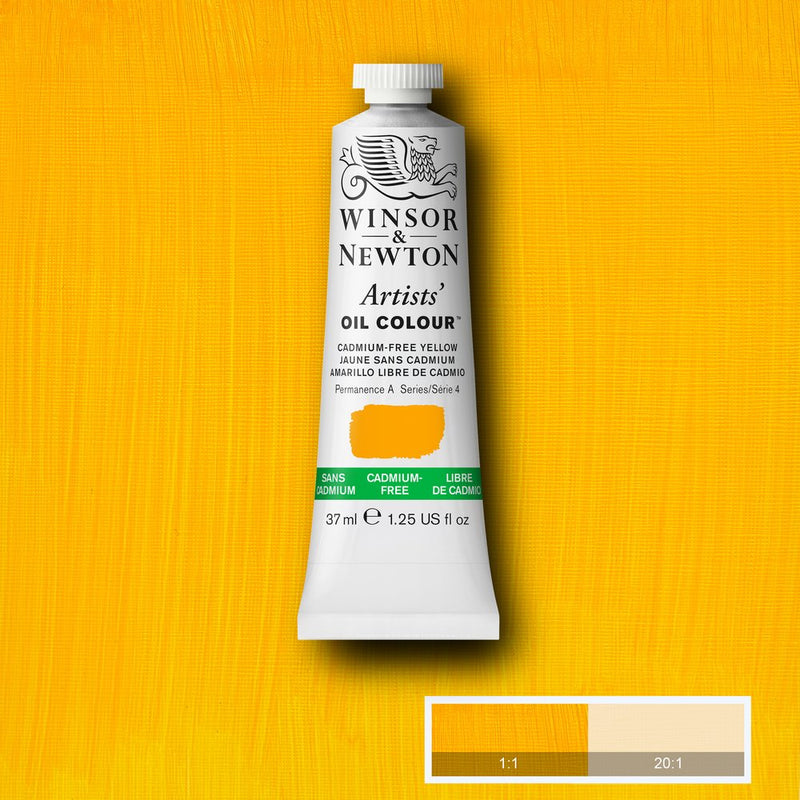 Winsor & Newton Artists Oil Colour Paint 37ml (Cadmium Free)