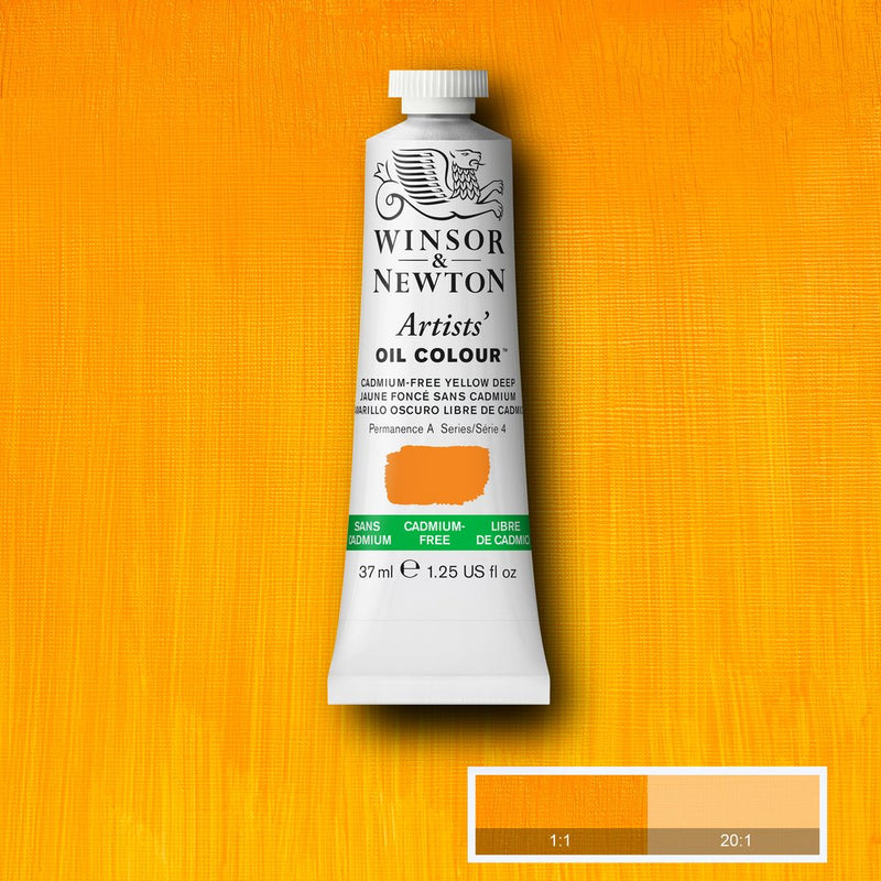 Winsor & Newton Artists Oil Colour Paint 37ml (Cadmium Free)