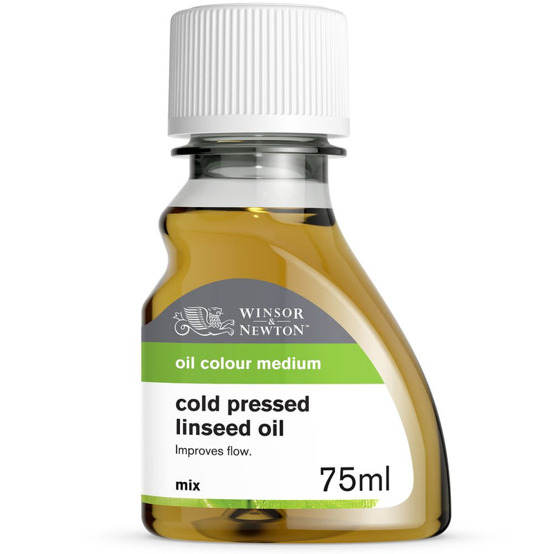 Winsor & Newton Cold Pressed Linseed Oil (75ml)