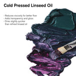 Winsor & Newton Cold Pressed Linseed Oil (75ml)