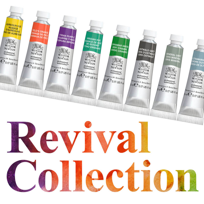 Winsor & Newton Professional Watercolour Revival Collection (5ml Tubes)