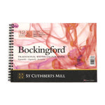 Bockingford Spiral Bound Watercolour Paper Pads (300gsm/140lb) - Hot Pressed