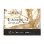 Bockingford Spiral Bound Watercolour Paper Pads (300gsm/140lb) - Rough