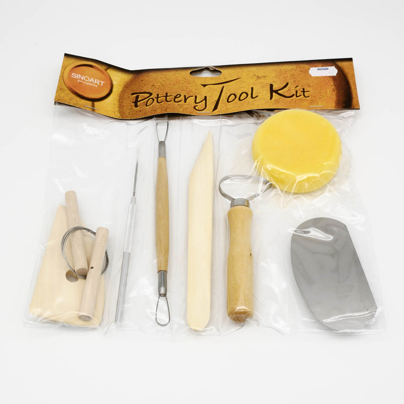 Clay Pottery Tool Kit (8-Piece Set)