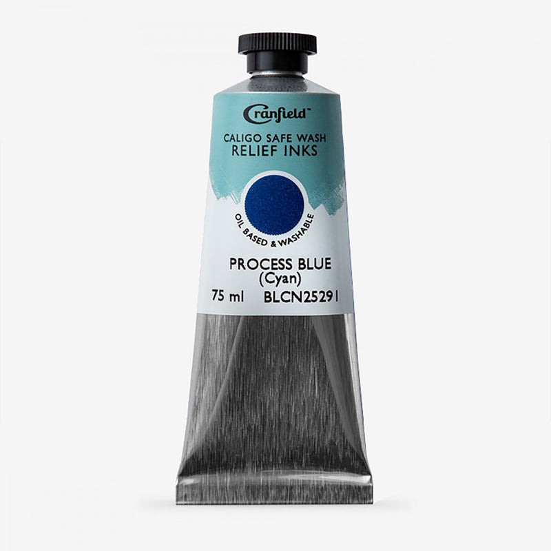 Calligo Transparent Etching Ink Caligo Inks - Safe Wash Relief Inks - 75ml Tubes: Pale ...
