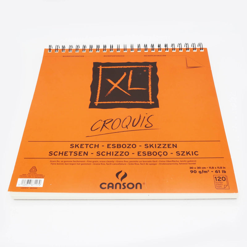 Canson : XL : Kraft : Spiral Pad : 90gsm - Canson : XL - Canson - Brands |  Jackson's Art Supplies