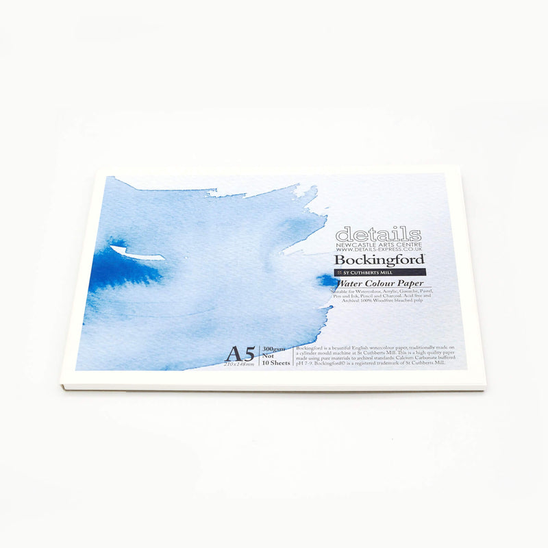 Details Watercolour Paper Pads (300gsm/140lb) - Cold Pressed/NOT