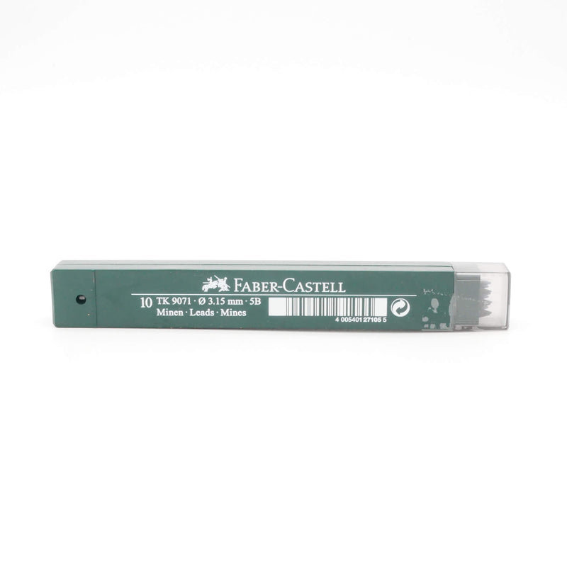 Faber Castell 3.15mm Leads 5B Tube of 10
