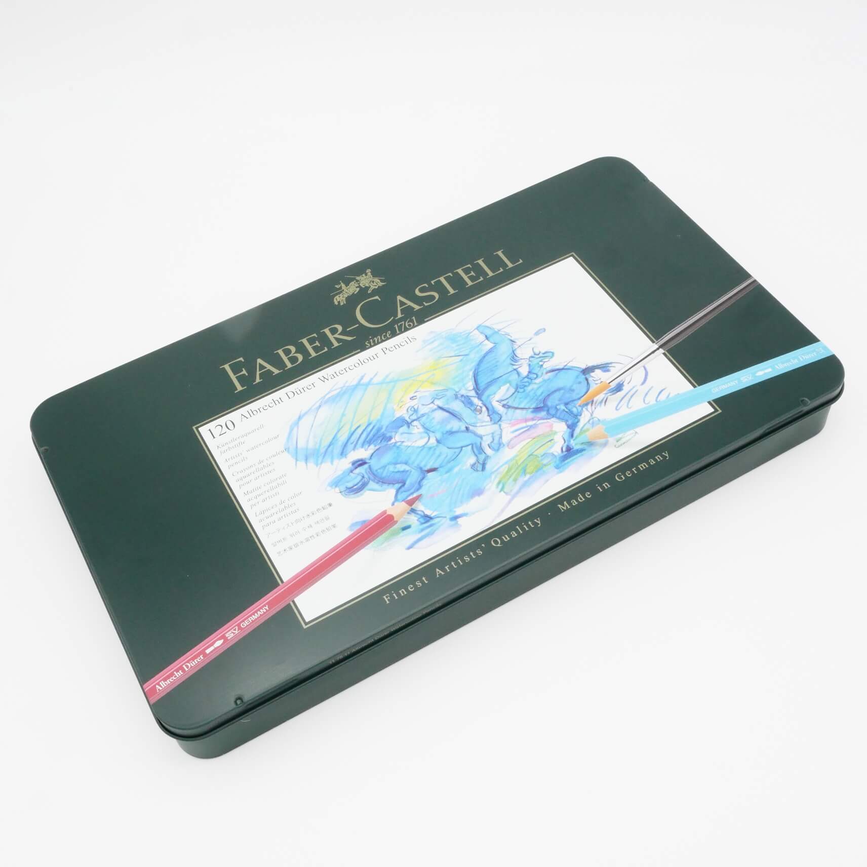 Faber Castell Albrecht Durer tin of 120 – Details Art Materials
