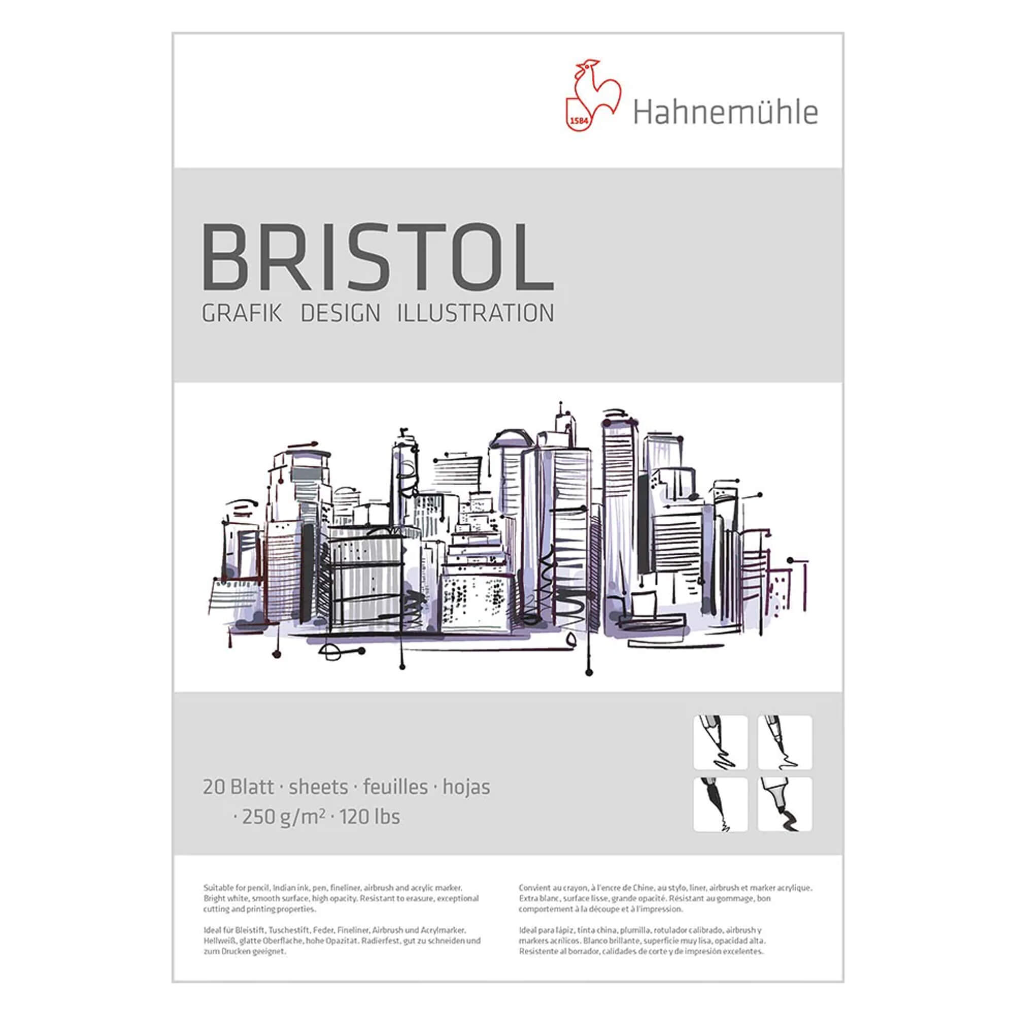 Hahnemuhle Bristol Board Details Art Materials