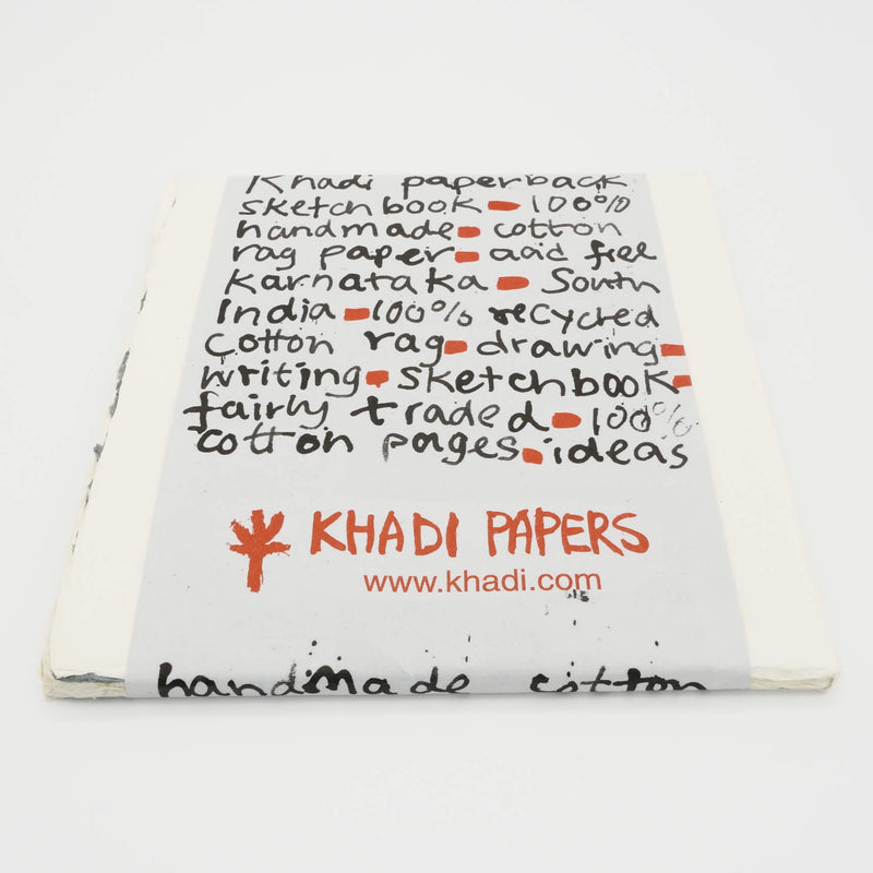 Khadi Sketchbook Handmade Paper Paperback 30 Sheets 150gsm