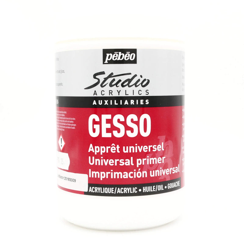 Pebeo Studio Acrylics White Gesso 1000ml