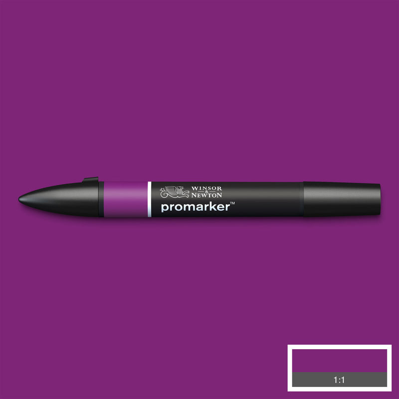 Winsor & Newton Promarker Pens (Purple, Blue, Green and Brown)