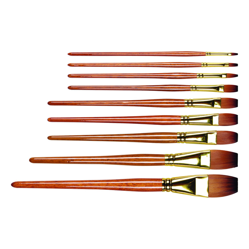 Pro Arte Series 008 Prolene Plus One Stroke Brushes