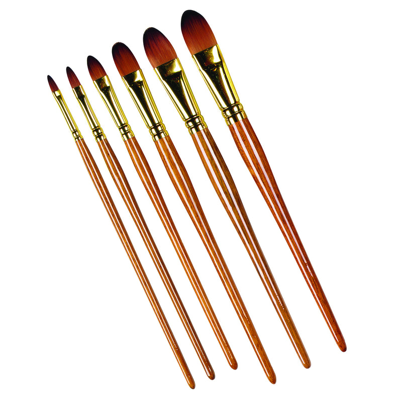 Pro Arte Series 009 Prolene Plus Filbert Brushes