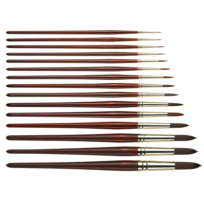 Pro Arte Series 202 Acrylix Painting Round Brushes