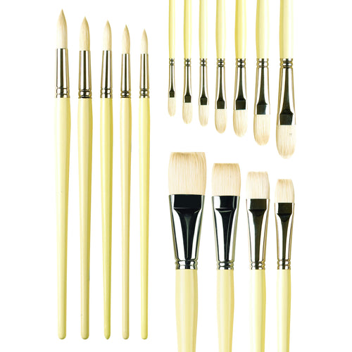 Pro Art Brush Gold Nylon Flat #12, Paint Brushes, Acrylic Paint Brush Set,  Paint Brushes Acrylic Painting, Small Paint Brushes, Paintbrush, Acrylic