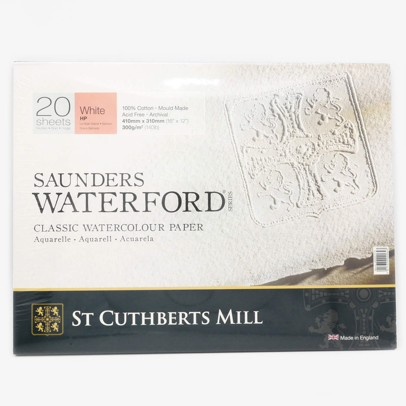 Saunders Waterford Watercolour Paper Block (300gsm/140lb) - Hot Pressed