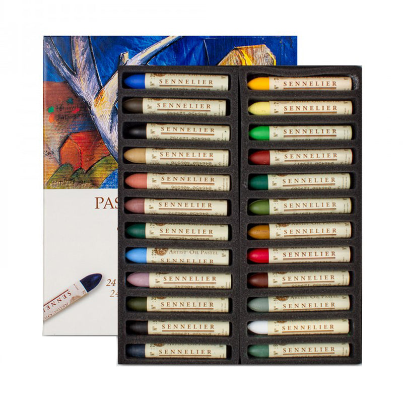 Sennelier Oil Pastel 24 Landscape Tones Set