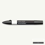 Winsor & Newton Promarker Pens (Black, Grey, White and Blender)