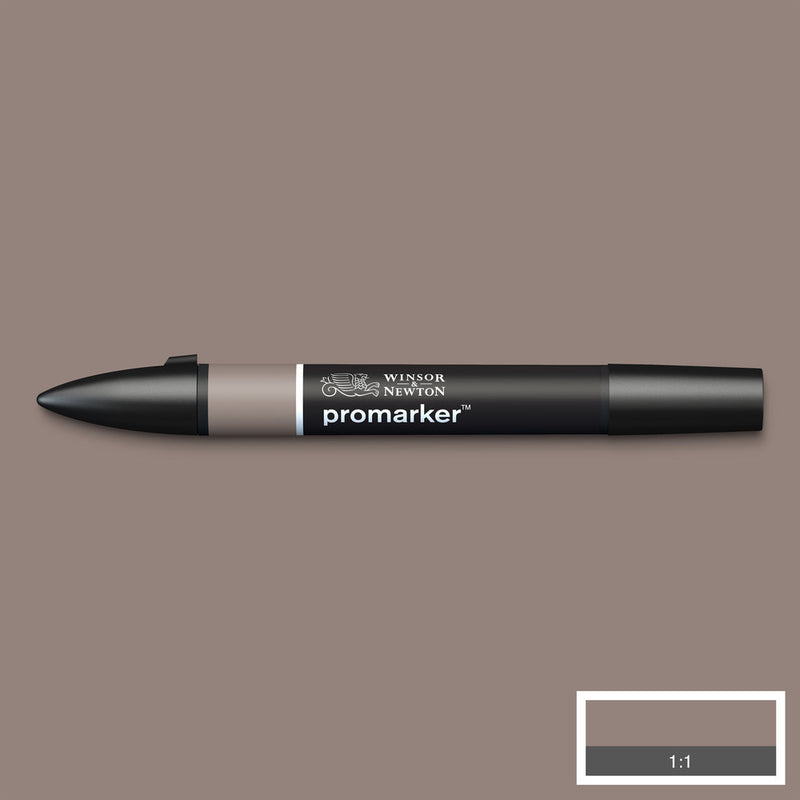 Winsor & Newton Promarker Pens (Black, Grey, White and Blender)