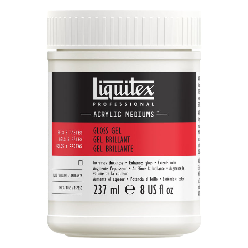 Liquitex Gloss Gel Acrylic Medium 237ml