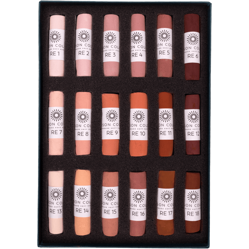 Unison Soft Pastels RED EARTH