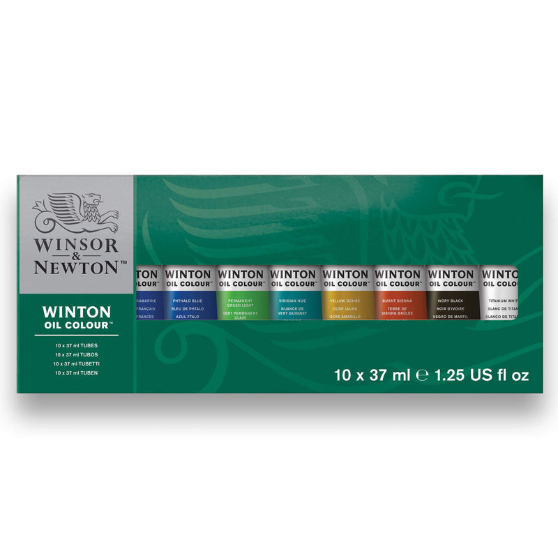 Winsor & Newton Winton Oil Set 10x37ml Tubes